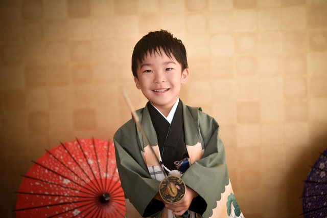 七五三5歳男の子フォト☆草加店☆彡