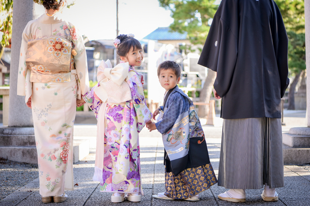 七五三7歳5歳和装★草加店☆彡